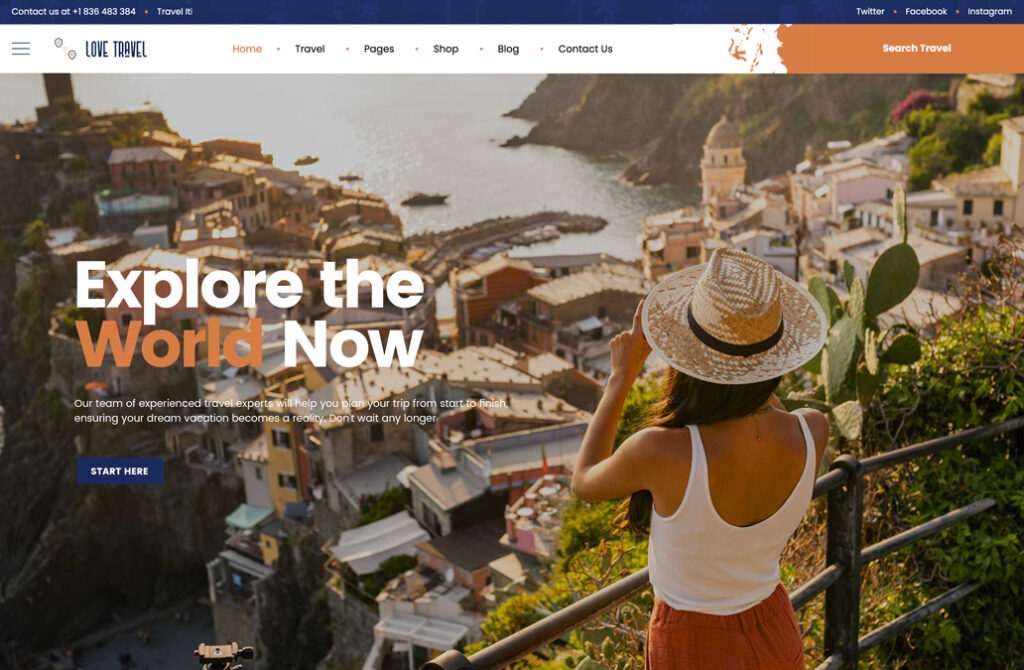 Demo Theme Love Travel