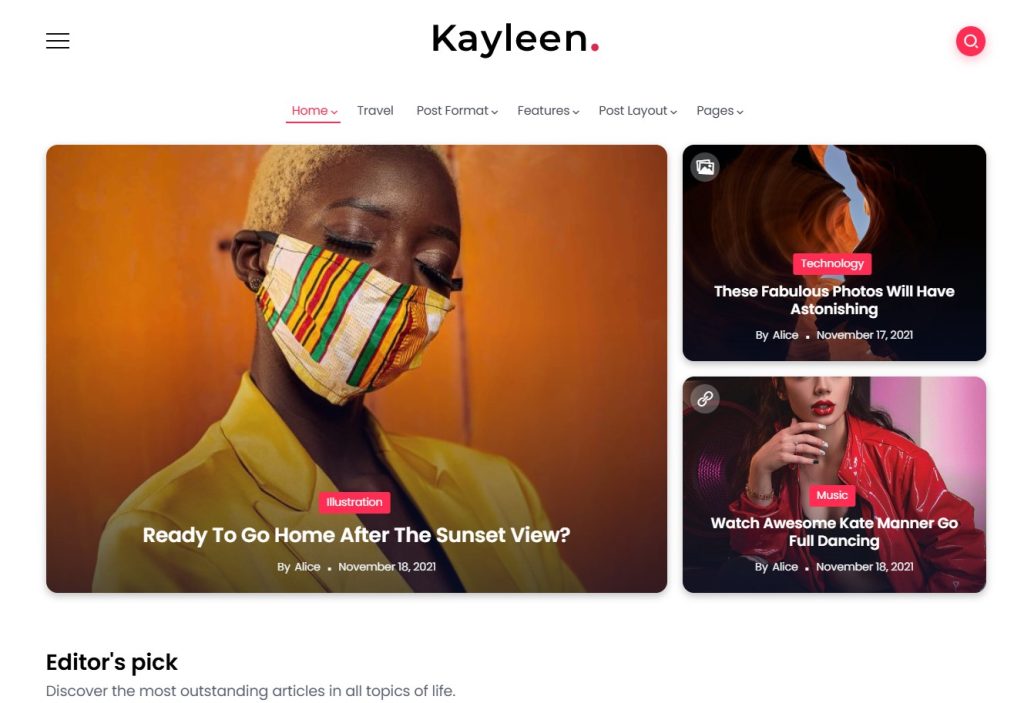 Theme Kayleen
