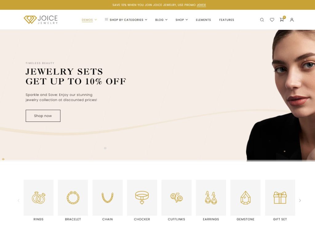 Theme Trang Sức WordPress