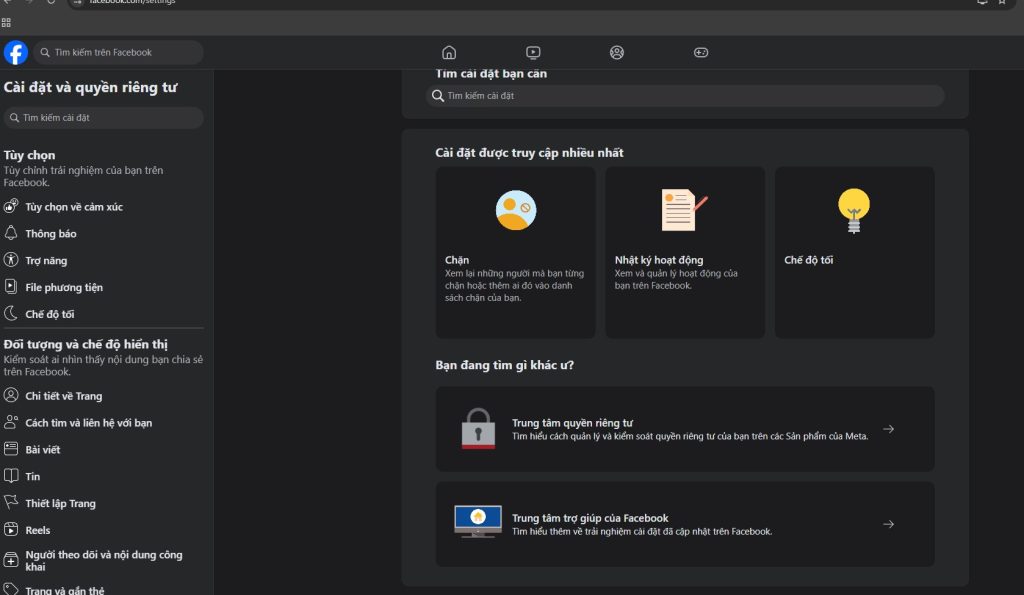 Xóa fanpage facebook