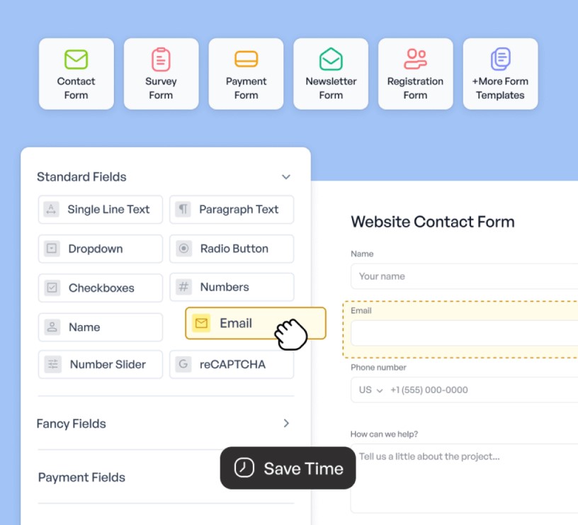 Tính năng nổi bật của WPForms Pro
