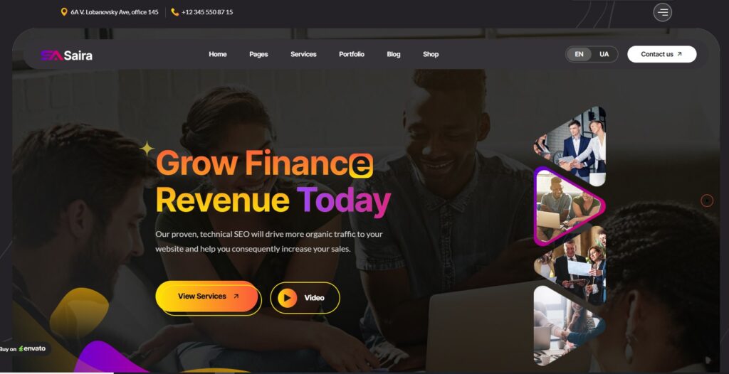 Theme Saira là gì?